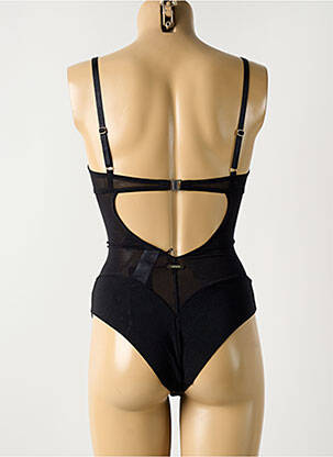 Body lingerie fermeture agrafe noir GUESS femme