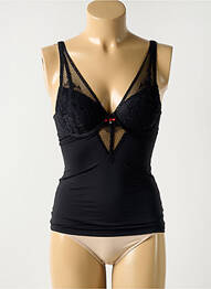 Top/caraco bretelles élastiquées ajustables noir ESPRIT femme