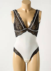 Body lingerie blanc EDC pour femme seconde vue