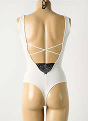 Body lingerie blanc EDC pour femme seconde vue