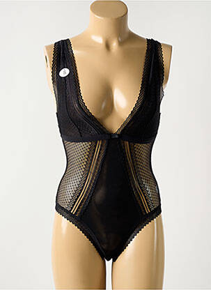 Body lingerie noir ICONE pour femme