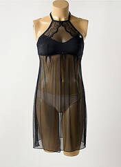 Nuisette/combinette noir EDC pour femme seconde vue