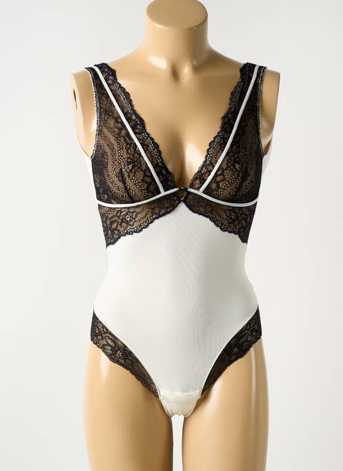 Body lingerie blanc EDC pour femme