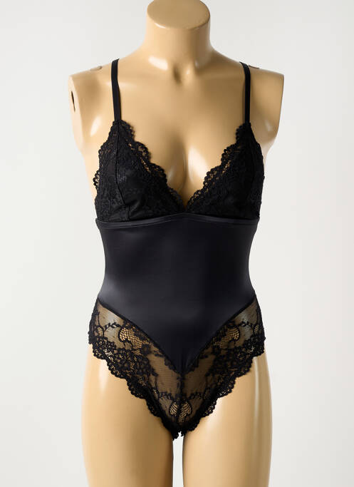 Body lingerie noir GUESS pour femme