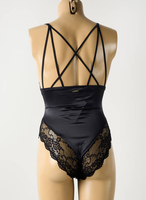 Body lingerie noir GUESS pour femme