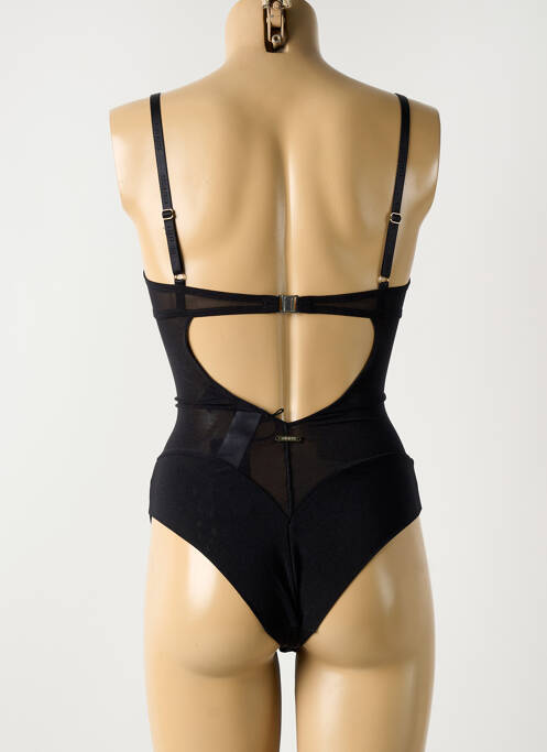 Body lingerie noir GUESS pour femme