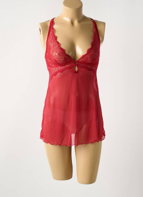 Nuisette/combinette rouge EDC pour femme