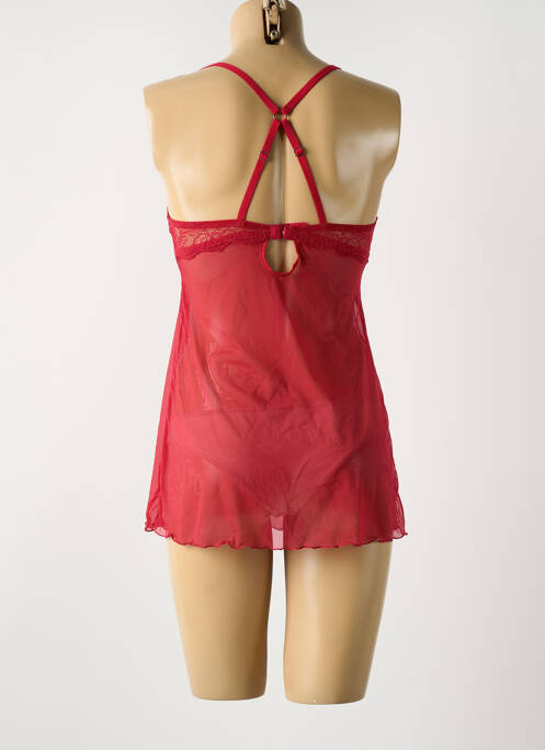 Nuisette/combinette rouge EDC femme