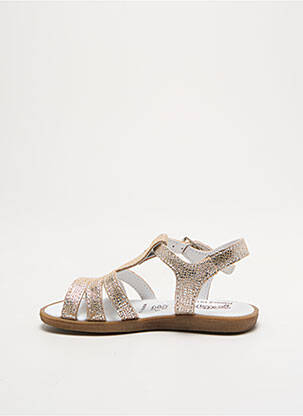 Sandales/nu pieds impression bout ouvert argent BELLAMY fille