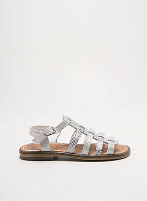 Sandales/Nu pieds argent BELLAMY pour fille