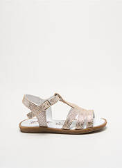 Sandales/Nu pieds argent BELLAMY pour fille seconde vue