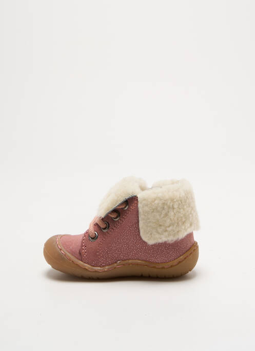 Bottines/Boots rose BELLAMY pour fille