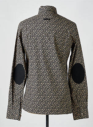 Chemise manches longues manches longues noir CAMBERABERO homme