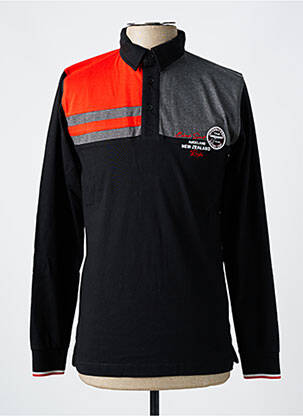 Polo manches longues manches longues gris CAMBERABERO homme