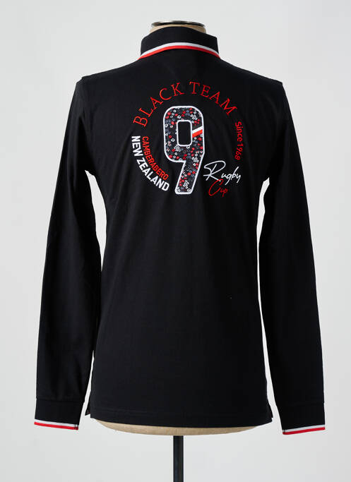Polo noir CAMBERABERO pour homme