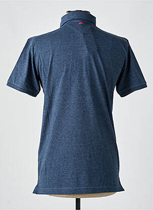 T-shirt broderie manches courtes bleu CAMBERABERO homme