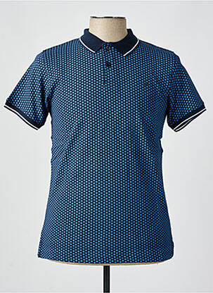 T-shirt stretch manches courtes bleu CAMBERABERO homme