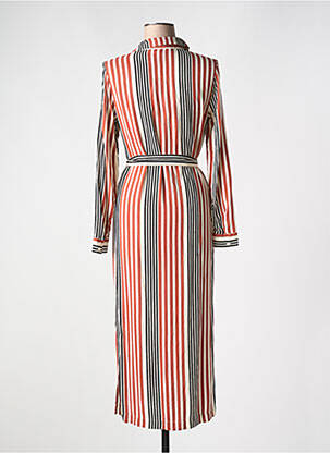 Robe longue manches longues manches longues marron VERO MODA femme