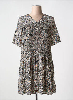 Robe courte coupe fluide manches courtes noir VERO MODA femme
