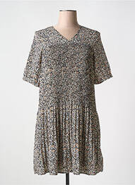 Robe courte manches courtes manches courtes noir VERO MODA femme