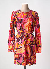 Robe courte rose VERO MODA pour femme seconde vue