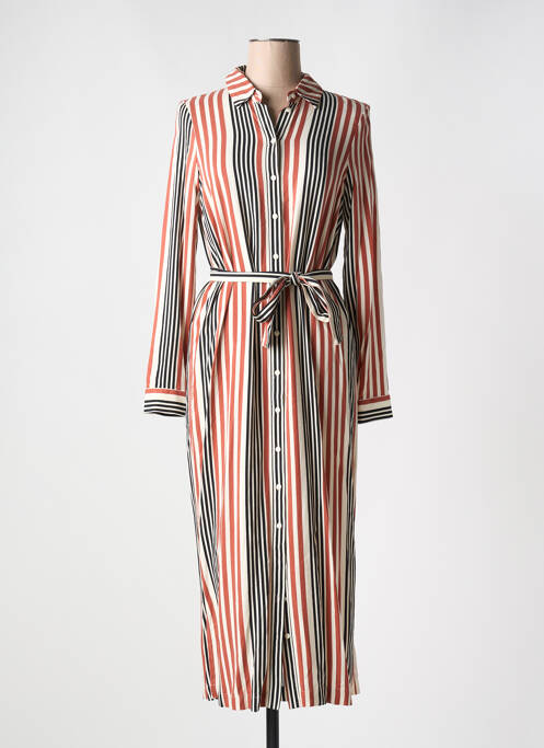 Robe longue marron VERO MODA pour femme