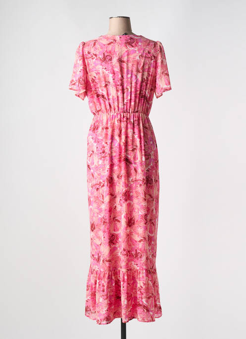 Robe longue rose VERO MODA pour femme