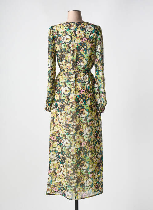 Robe longue vert VERO MODA pour femme