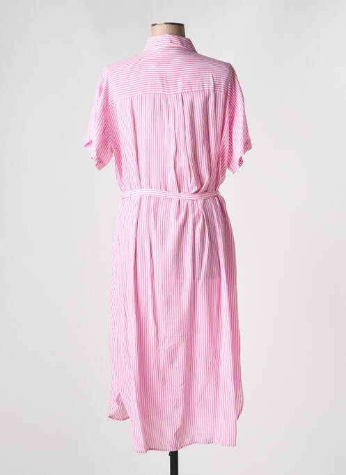 Robe mi-longue rose VERO MODA pour femme
