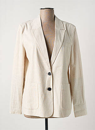 Blazer coupe cintrée beige VERO MODA femme