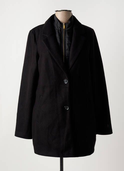 Manteau long coupe droite sans capuche noir VERO MODA femme