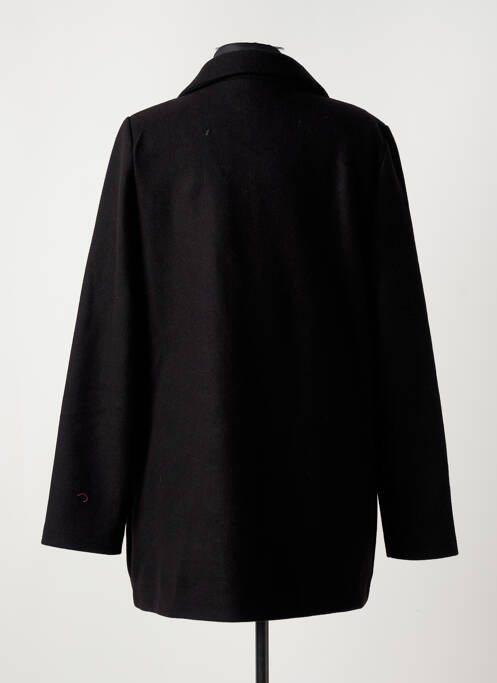 Manteau long coupe droite sans capuche noir VERO MODA femme