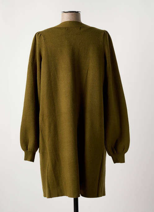 Gilet manches longues vert VERO MODA pour femme