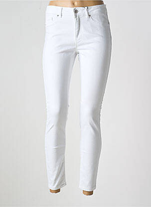 Jeans skinny taille normale taille normale blanc VERO MODA femme