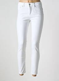 Jeans skinny taille normale taille normale blanc VERO MODA femme