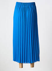Jupe mi-longue bleu VERO MODA pour femme seconde vue