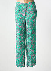 Pantalon droit vert VERO MODA pour femme seconde vue