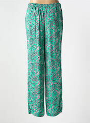 Pantalon droit vert VERO MODA pour femme seconde vue