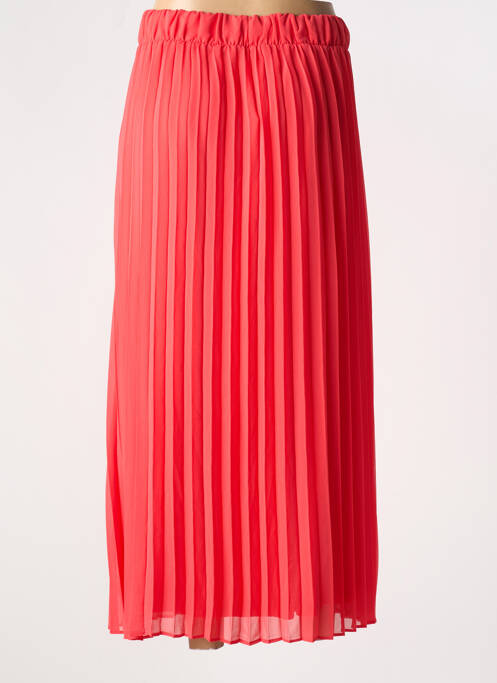 Jupe mi-longue taille normale rouge VERO MODA femme