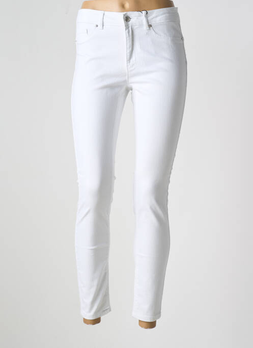 Jeans skinny blanc VERO MODA pour femme
