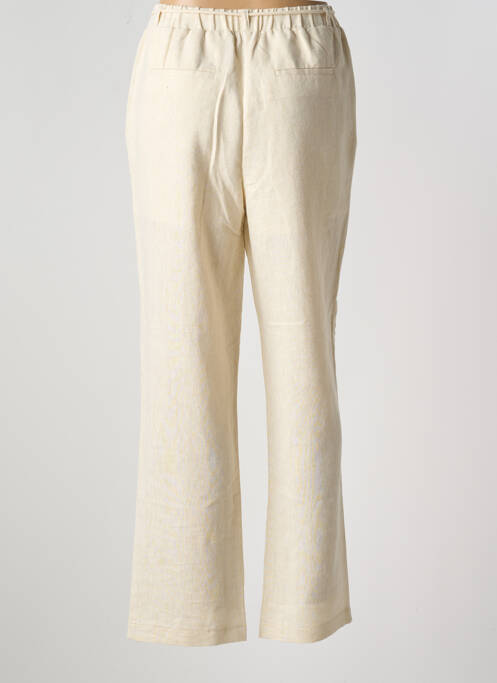 Pantalon droit or VERO MODA pour femme