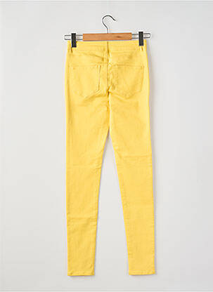 Pantalon slim taille normale taille normale jaune VERO MODA femme