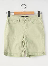 Short fermeture zippée sous rabat boutonné taille normale vert VERO MODA femme