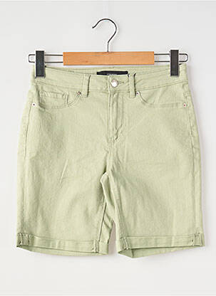 Short fermeture zippée sous rabat boutonné taille normale vert VERO MODA femme