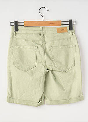 Short fermeture zippée sous rabat boutonné taille normale vert VERO MODA femme