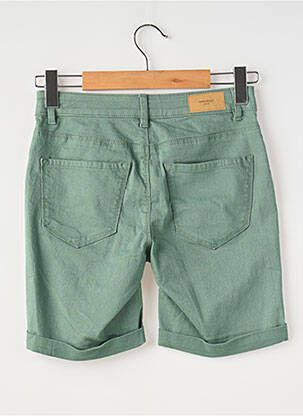 Short fermeture zippée sous rabat boutonné taille normale vert fonce VERO MODA femme