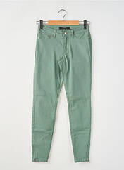 Jeans coupe slim vert VERO MODA pour femme seconde vue