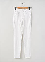 Pantalon slim blanc VERO MODA pour femme seconde vue