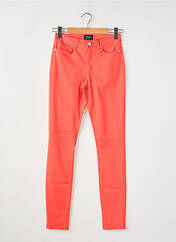 Pantalon slim rouge VERO MODA pour femme seconde vue
