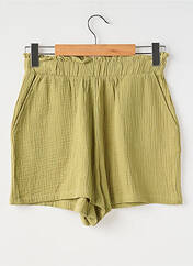 Short vert VERO MODA pour femme seconde vue